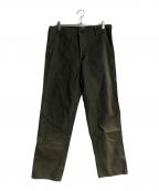 Pherrow'sフェローズ）の古着「バックサテンベイカーパンツ」｜グリーン