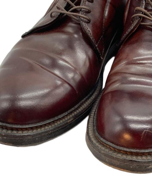 Alden（オールデン）ALDEN (オールデン) 990コードバンプレーントゥシューズ ＃8バーガンディ サイズ:SIZE 8Dの古着・服飾アイテム