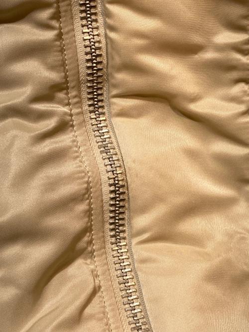 ALPHA（アルファ）ALPHA (アルファ) N-2B ショートフライトジャケット アイボリー サイズ:Mの古着・服飾アイテム