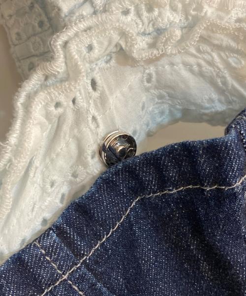 darich（ダーリッチ）darich (ダーリッチ) ドッキングデニムミディワンピース インディゴ サイズ:FREEの古着・服飾アイテム