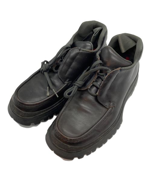 PRADA SPORTS（プラダスポーツ）PRADA SPORTS (プラダスポーツ) チロリアンシューズ ブラック サイズ:6.5の古着・服飾アイテム