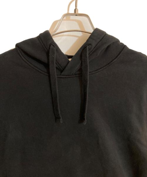 STONE ISLAND（ストーンアイランド）STONE ISLAND (ストーンアイランド) コットンスウェットプルオーバーパーカー ブラック サイズ:XLの古着・服飾アイテム