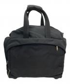 HUGO BOSSヒューゴ ボス）の古着「ナイロン2WAYブリーフケース」｜ブラック