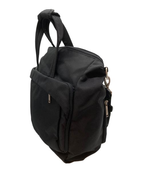 HUGO BOSS（ヒューゴ ボス）HUGO BOSS (ヒューゴ ボス) ナイロン2WAYブリーフケース ブラックの古着・服飾アイテム