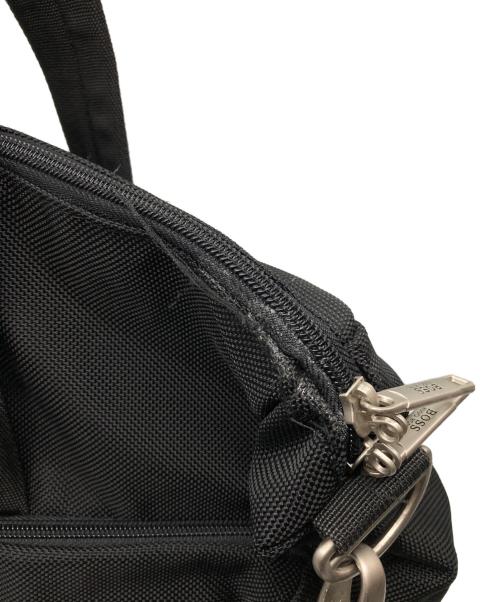 HUGO BOSS（ヒューゴ ボス）HUGO BOSS (ヒューゴ ボス) ナイロン2WAYブリーフケース ブラックの古着・服飾アイテム