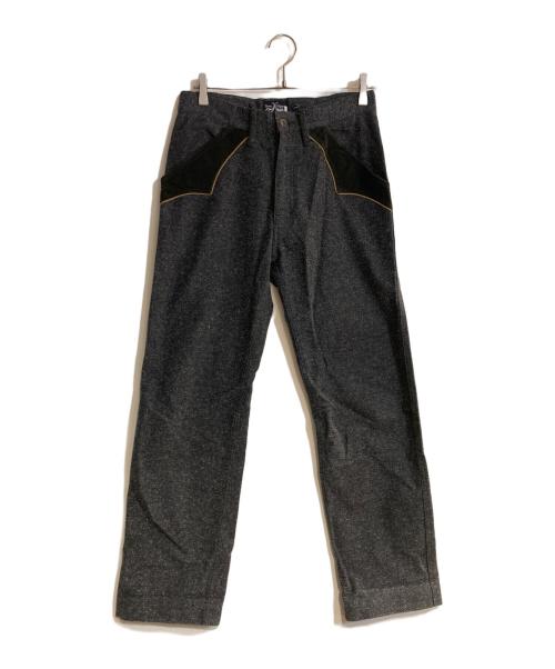 DRESS HIPPY（ドレスヒッピー）DRESS HIPPY (ドレスヒッピー) ツイードスモーキングジャケット セットアップ グレー サイズ:Sの古着・服飾アイテム