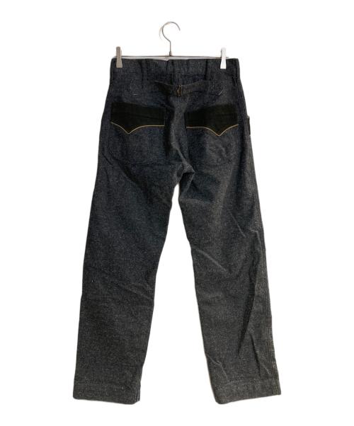 DRESS HIPPY（ドレスヒッピー）DRESS HIPPY (ドレスヒッピー) ツイードスモーキングジャケット セットアップ グレー サイズ:Sの古着・服飾アイテム