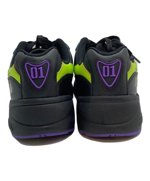 FILA（フィラ）FILA (フィラ) 新世紀エヴァンゲリオン (シンセイキエヴァンゲリオン) スニーカー 初号機 ブラック サイズ:28cmの古着・服飾アイテム