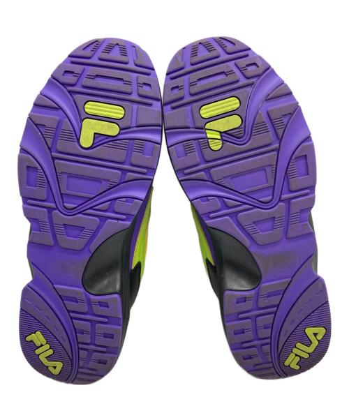 FILA（フィラ）FILA (フィラ) 新世紀エヴァンゲリオン (シンセイキエヴァンゲリオン) スニーカー 初号機 ブラック サイズ:28cmの古着・服飾アイテム