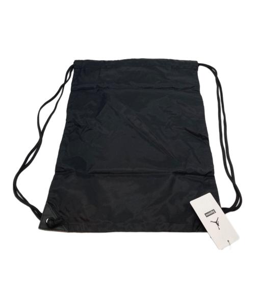 JORDAN（ジョーダン）JORDAN (ジョーダン) SUPREME (シュプリーム) Drawstring Bag/ドローストリングバッグ ブラック 未使用品の古着・服飾アイテム