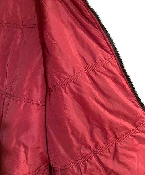 NIKE（ナイキ）NIKE (ナイキ) オールドバックスウォッシュリバーシブル中綿ジャケット ブラック×レッド サイズ:Mの古着・服飾アイテム