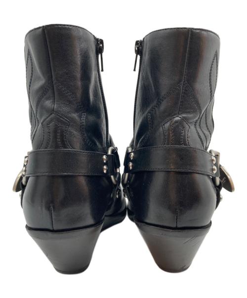 CELINE（セリーヌ）CELINE (セリーヌ) MOON ハーネス サイドジップハーネスブーツ ブラック サイズ:不明の古着・服飾アイテム