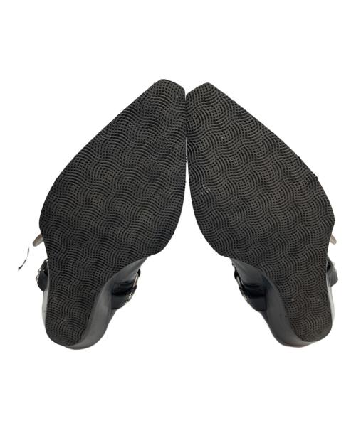 CELINE（セリーヌ）CELINE (セリーヌ) MOON ハーネス サイドジップハーネスブーツ ブラック サイズ:不明の古着・服飾アイテム