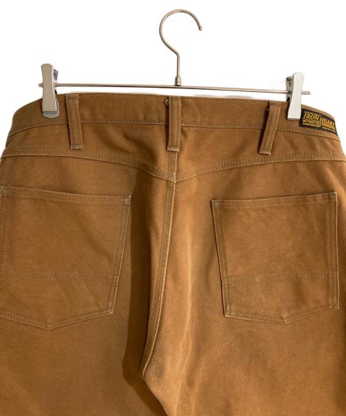 IRON HEART（アイアンハート）IRON HEART (アイアンハート) ダブルニーワークパンツ ブラウン サイズ:W38の古着・服飾アイテム