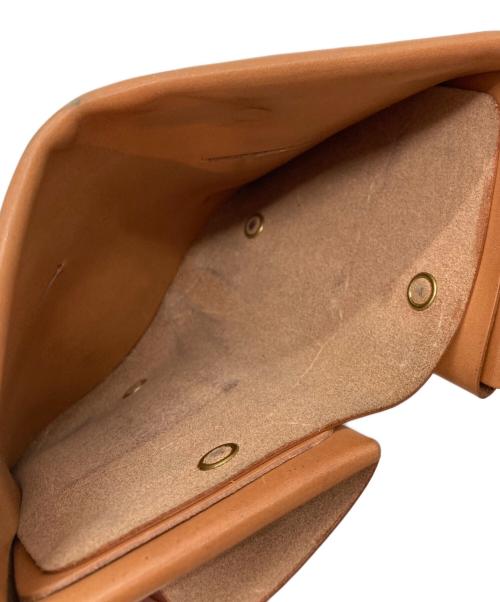 RED MOON（レッドムーン）RED MOON (レッドムーン) 2つ折りレザーウォレット ブラウンの古着・服飾アイテム