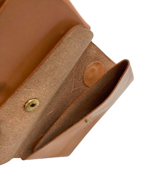 RED MOON（レッドムーン）RED MOON (レッドムーン) 2つ折りレザーウォレット ブラウンの古着・服飾アイテム