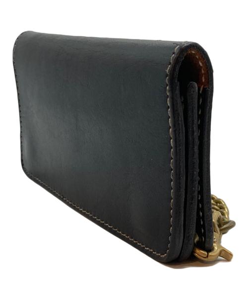 ARROWHEAD（アローヘッド）ARROWHEAD (アローヘッド) トラッカーウォレット ブラックの古着・服飾アイテム