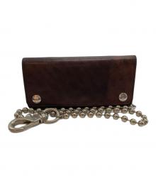 LEATHER LIFE（レザーライフ）の古着「レザートラッカーウォレット」｜ブラウン