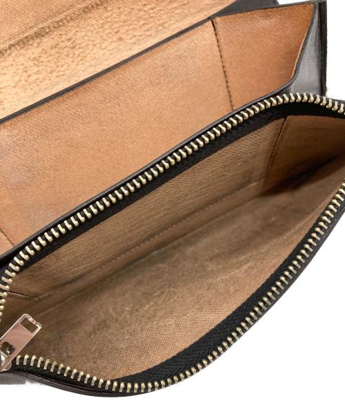 LEATHER LIFE（レザーライフ）LEATHER LIFE (レザーライフ) レザートラッカーウォレット ブラウンの古着・服飾アイテム