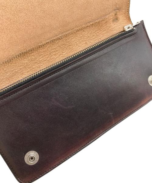 LEATHER LIFE（レザーライフ）LEATHER LIFE (レザーライフ) レザートラッカーウォレット ブラウンの古着・服飾アイテム