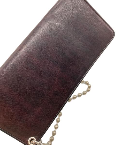 LEATHER LIFE（レザーライフ）LEATHER LIFE (レザーライフ) レザートラッカーウォレット ブラウンの古着・服飾アイテム