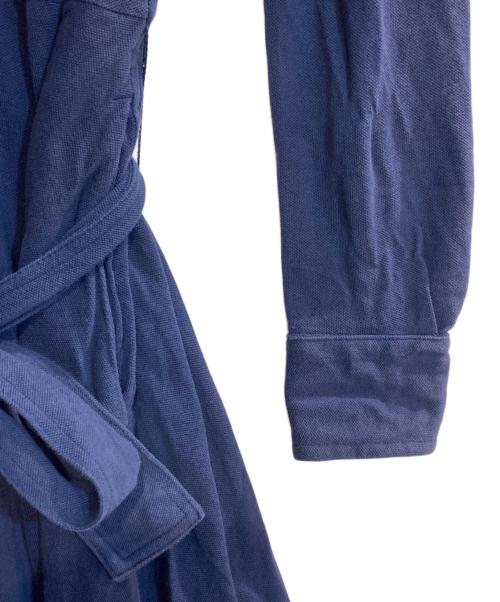 POLO RALPH LAUREN（ポロ・ラルフローレン）POLO RALPH LAUREN (ポロ・ラルフローレン) ポニー刺繍長袖ポロシャツワンピース ネイビー サイズ:ＸＳの古着・服飾アイテム