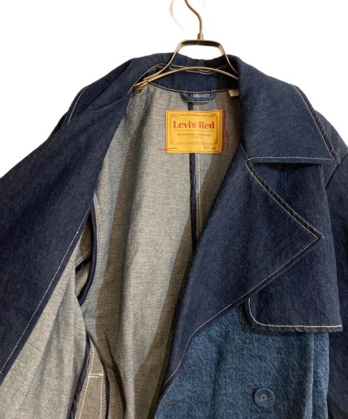 LEVI'S RED（リーバイス レッド）LEVI'S RED (リーバイス レッド) TWISTED TRENCH COAT インディゴ サイズ:XSの古着・服飾アイテム