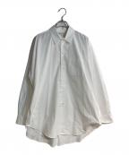 Rosarymoonロザリームーン）の古着「Back Ribbon Big Shirt」｜ホワイト