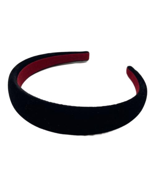 ALEXANDRE de Paris（アレクサンドルドゥパリ）ALEXANDRE DE PARIS (アレクサンドルドゥパリ) カチューシャ ブラックの古着・服飾アイテム