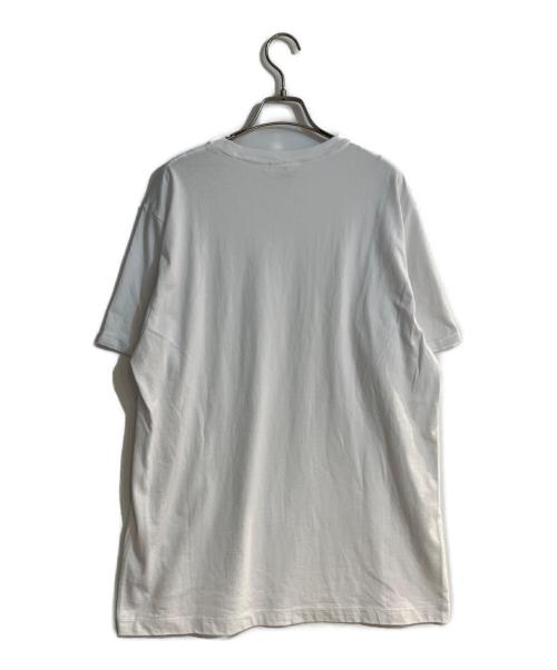 FFFFFFT（シロティ）FFFFFFT (シロティ) 吉田栄作 コットンTシャツ ホワイト サイズ:XLの古着・服飾アイテム