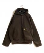 CarHarttカーハート）の古着「WASHED DUCK INSULATED ACTIVE JACKET」｜ブラウン