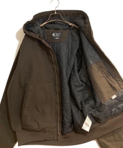 CarHartt（カーハート）CarHartt (カーハート) WASHED DUCK INSULATED ACTIVE JACKET ブラウン サイズ:Ｌの古着・服飾アイテム