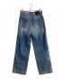 SPORT MAX (スポーツマックス) センタークリースバギーデニムパンツ ブルー サイズ:27：10000円
