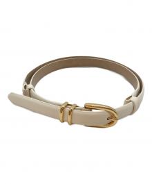 ANAYI（アナイ）の古着「ダブルサルカンスライドベルト」｜ホワイト