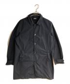 ASPESIアスペジ）の古着「ナイロンパッカブルステンカラーコート」｜ネイビー