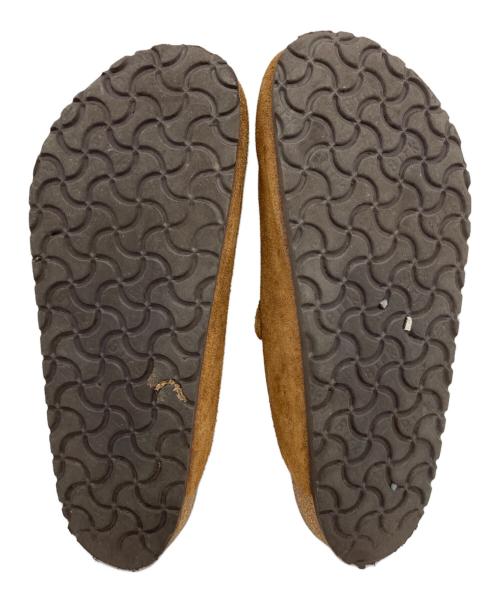 BIRKENSTOCK（ビルケンシュトック）BIRKENSTOCK (ビルケンシュトック) BOSTON スウェードサンダル ブラウン サイズ:25の古着・服飾アイテム