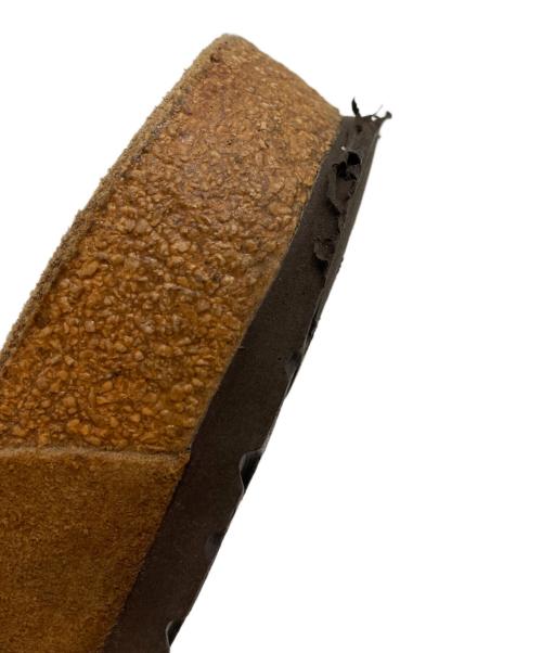 BIRKENSTOCK（ビルケンシュトック）BIRKENSTOCK (ビルケンシュトック) BOSTON スウェードサンダル ブラウン サイズ:25の古着・服飾アイテム