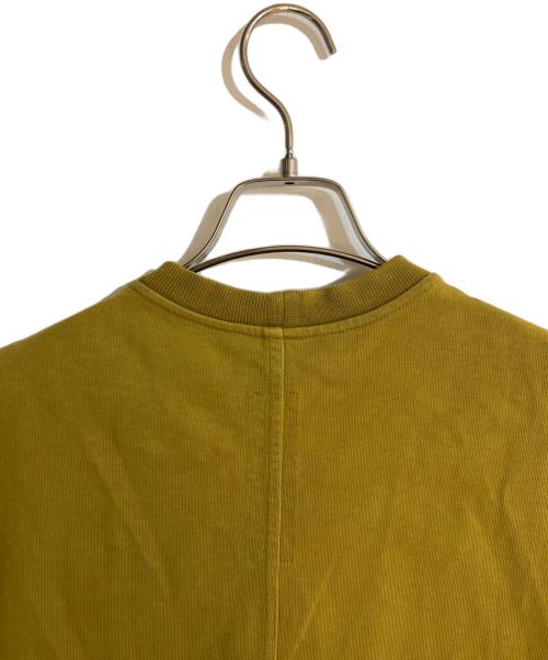 RICK OWENS（リックオウエンス）RICK OWENS (リックオウエンス) TARP T マスタード サイズ:Sの古着・服飾アイテム