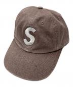 SUPREMEシュプリーム）の古着「Pigment S Logo 6-Panel」｜ブラウン