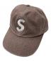Supreme（シュプリーム）の古着「Pigment S Logo 6-Panel」｜ブラウン