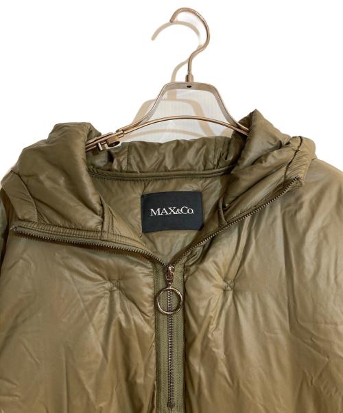 MAX&Co.（マックスアンドコー）MAX&Co. (マックスアンドコー) ナイロンポンチョ グリーン サイズ:Sの古着・服飾アイテム