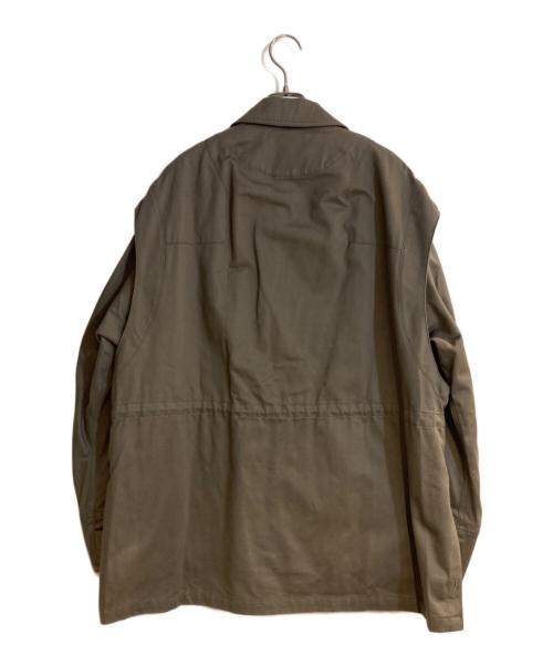 PUBLIC TOKYO（パブリックトウキョウ）PUBLIC TOKYO (パブリックトウキョウ) 3WAY ミリタリーベストライナーブルゾン ベージュ サイズ:01の古着・服飾アイテム