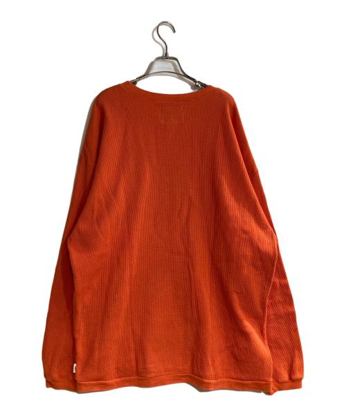 WTAPS（ダブルタップス）WTAPS (ダブルタップス) WAFFLE LS TEE COTTON オレンジ サイズ:X03の古着・服飾アイテム