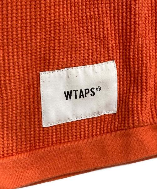 WTAPS（ダブルタップス）WTAPS (ダブルタップス) WAFFLE LS TEE COTTON オレンジ サイズ:X03の古着・服飾アイテム