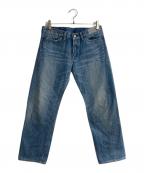 LEVI'S VINTAGE CLOTHINGリーバイス ビンテージ クロージング）の古着「日本製復刻66後期デニムパンツ」｜ネイビー