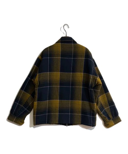 PENDLETON（ペンドルトン）PENDLETON (ペンドルトン) niko and (ニコアンド) ZIP CPO JACKET/ジップアップシーピーオージャケット イエロー サイズ:Mの古着・服飾アイテム