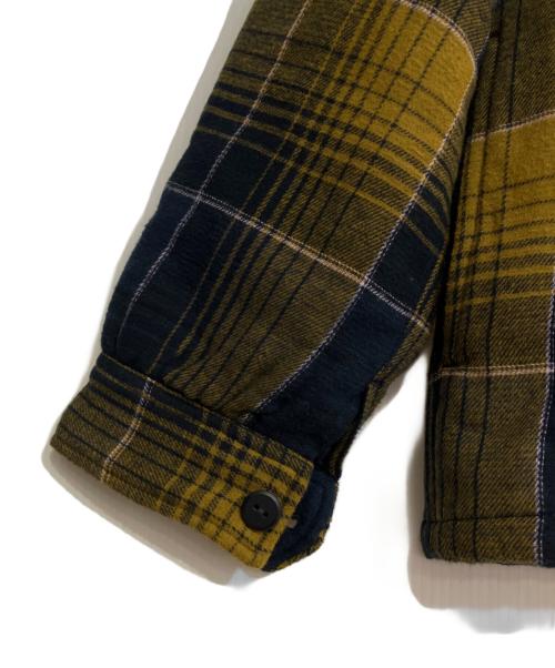 PENDLETON（ペンドルトン）PENDLETON (ペンドルトン) niko and (ニコアンド) ZIP CPO JACKET/ジップアップシーピーオージャケット イエロー サイズ:Mの古着・服飾アイテム