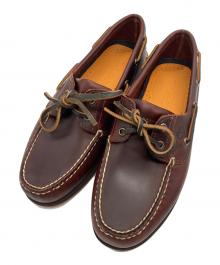 Timberland（ティンバーランド）の古着「CLASSIC 2EYE BOATデッキシューズ」｜ブラウン