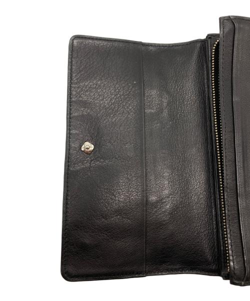 ANTEPRIMA（アンテプリマ）ANTEPRIMA (アンテプリマ) ラインストーン付長財布 ブラックの古着・服飾アイテム