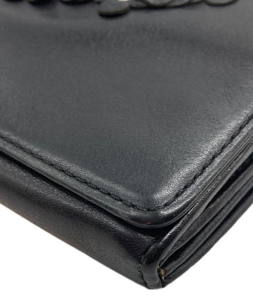 ANTEPRIMA（アンテプリマ）ANTEPRIMA (アンテプリマ) ラインストーン付長財布 ブラックの古着・服飾アイテム